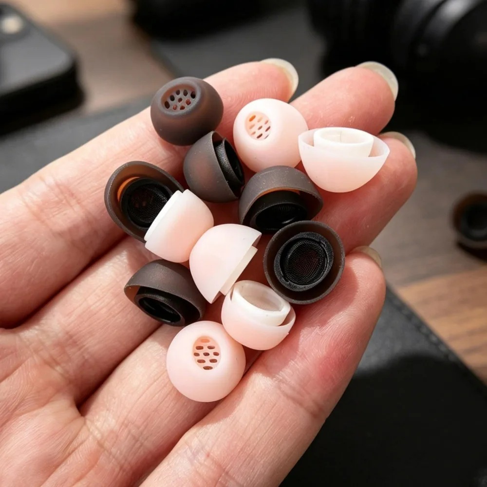 1Box 3Pairs Silicone Ear Plugs - Silicone Ear Tip Replacement incelemesi ve fiyatı