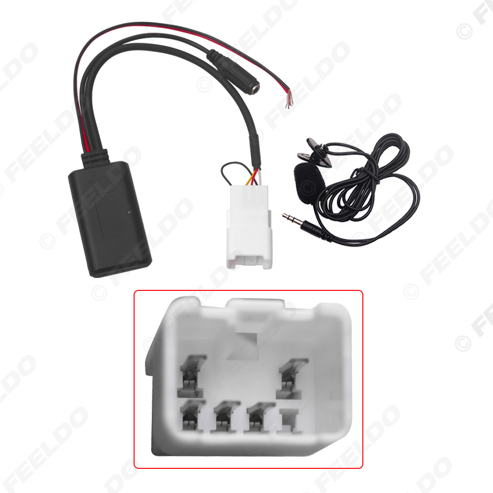 FEELDO 1PC Car 5Pin Wireless B - Bluetooth Adapter Receiver incelemesi ve fiyatı