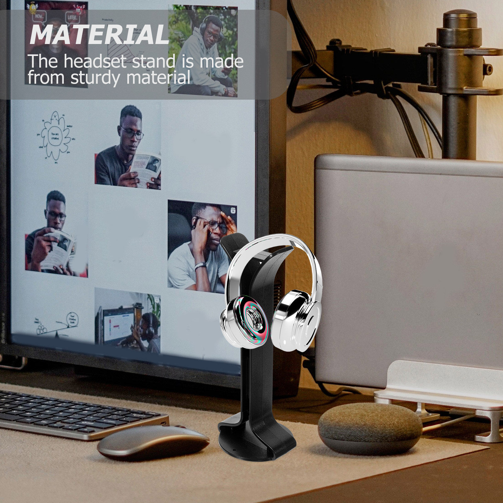 Sturdy Headphone Stand Headset - Headphone Stand Desk incelemesi ve fiyatı