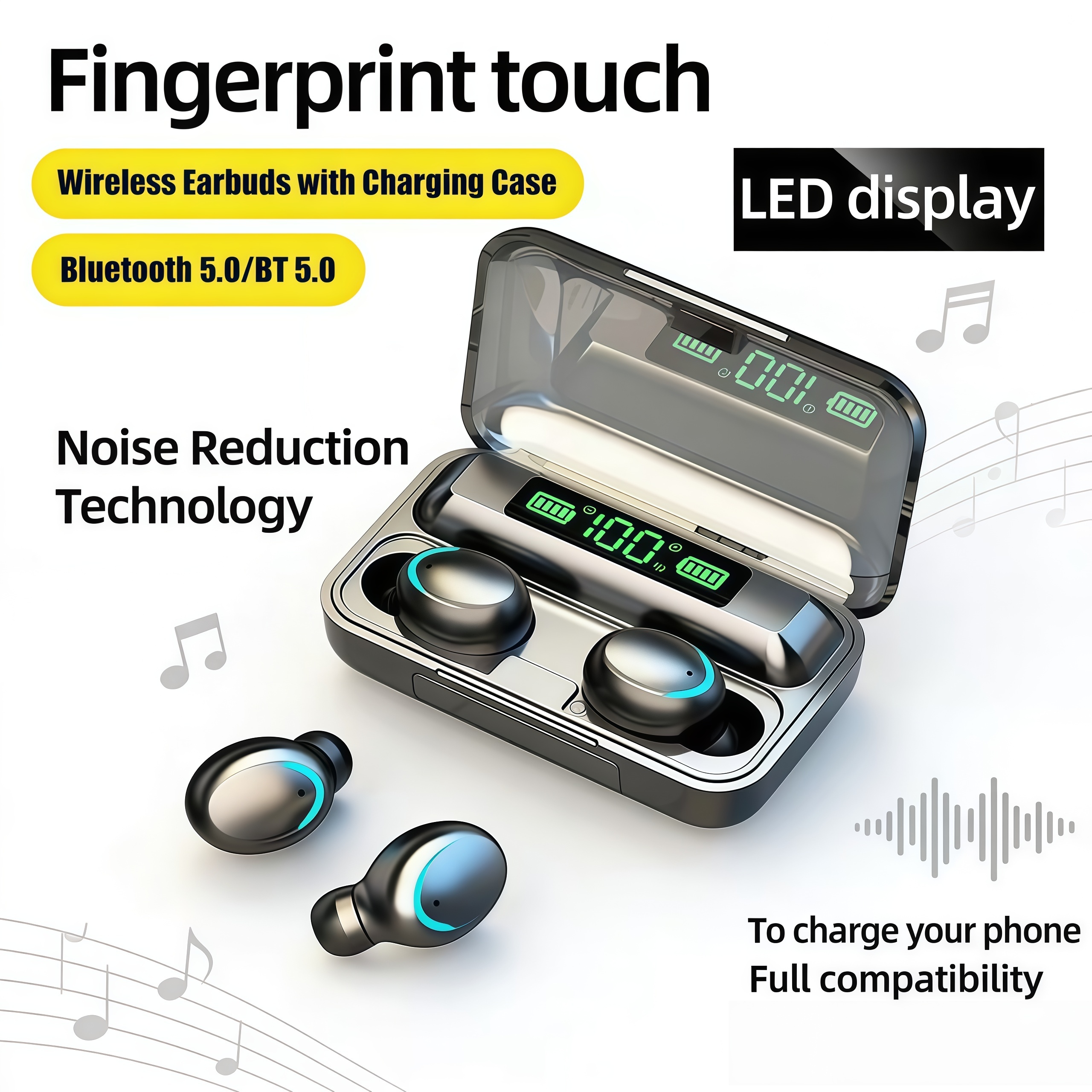2026 F9 Wireless Earphones LED - Wireless Earbuds Tws incelemesi ve fiyatı