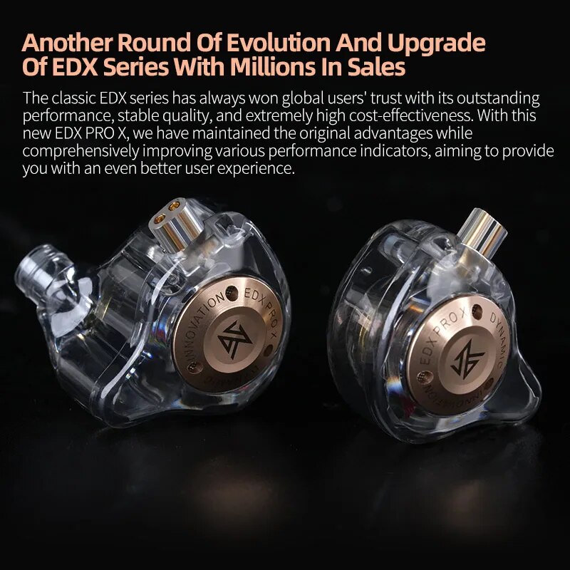 KZ EDX PRO X Wired Earphones H - Audiophile Headphone Wired incelemesi ve fiyatı