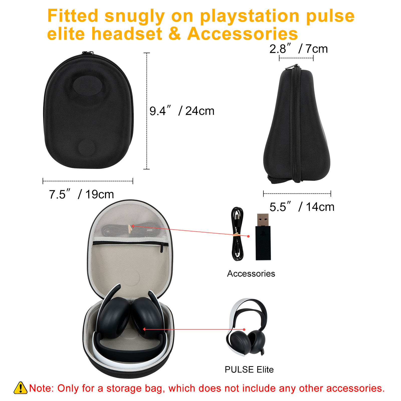 New Portable Hard EVA Protecti - Headphone Case Hard incelemesi ve fiyatı
