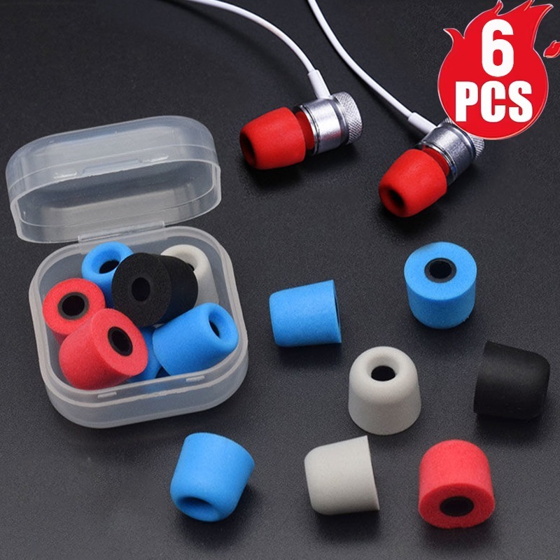 1-6Pair Soft Memory Foam Earbu - Earphone Foam Tip incelemesi ve fiyatı