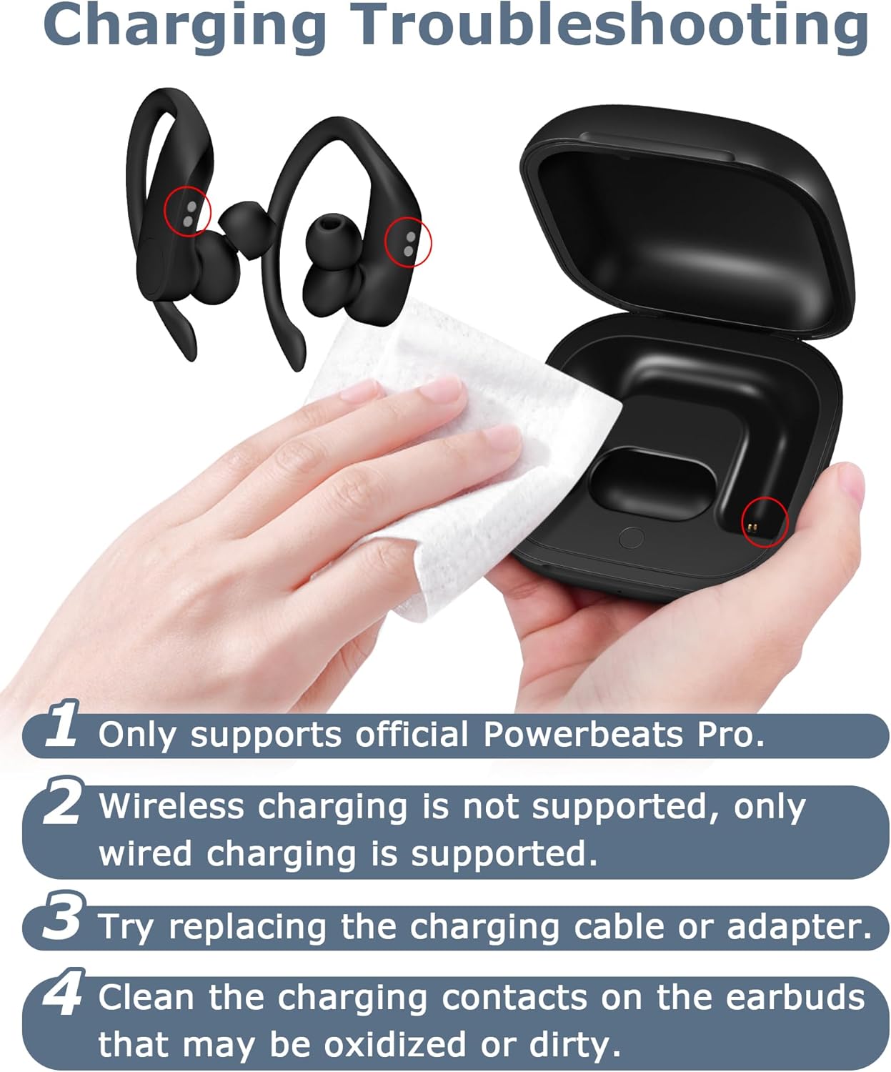 Replacement Charging Case For  - Earbuds Charging Case incelemesi ve fiyatı