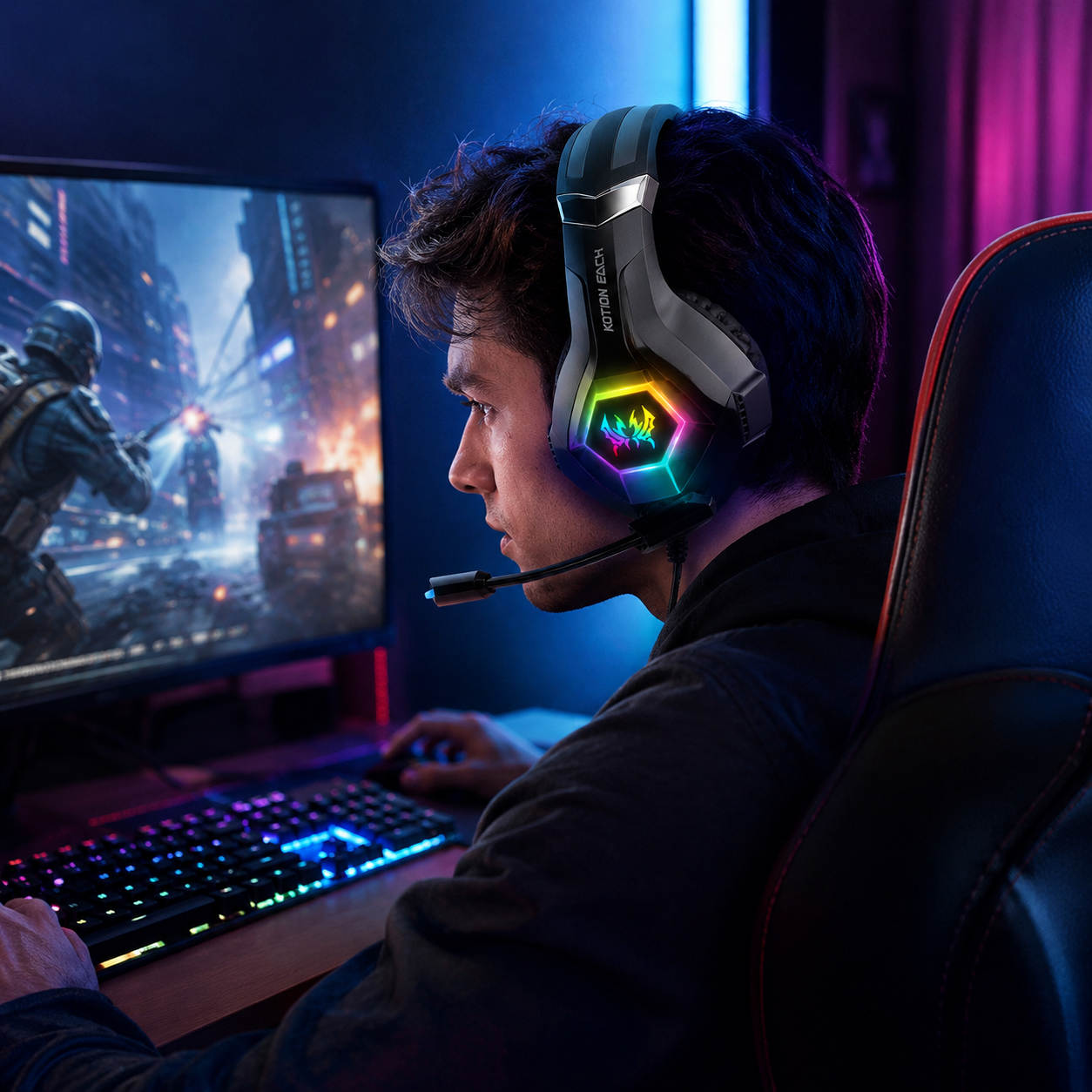 GS450 Wired Gaming Headset RGB - Gaming Headset Rgb incelemesi ve fiyatı