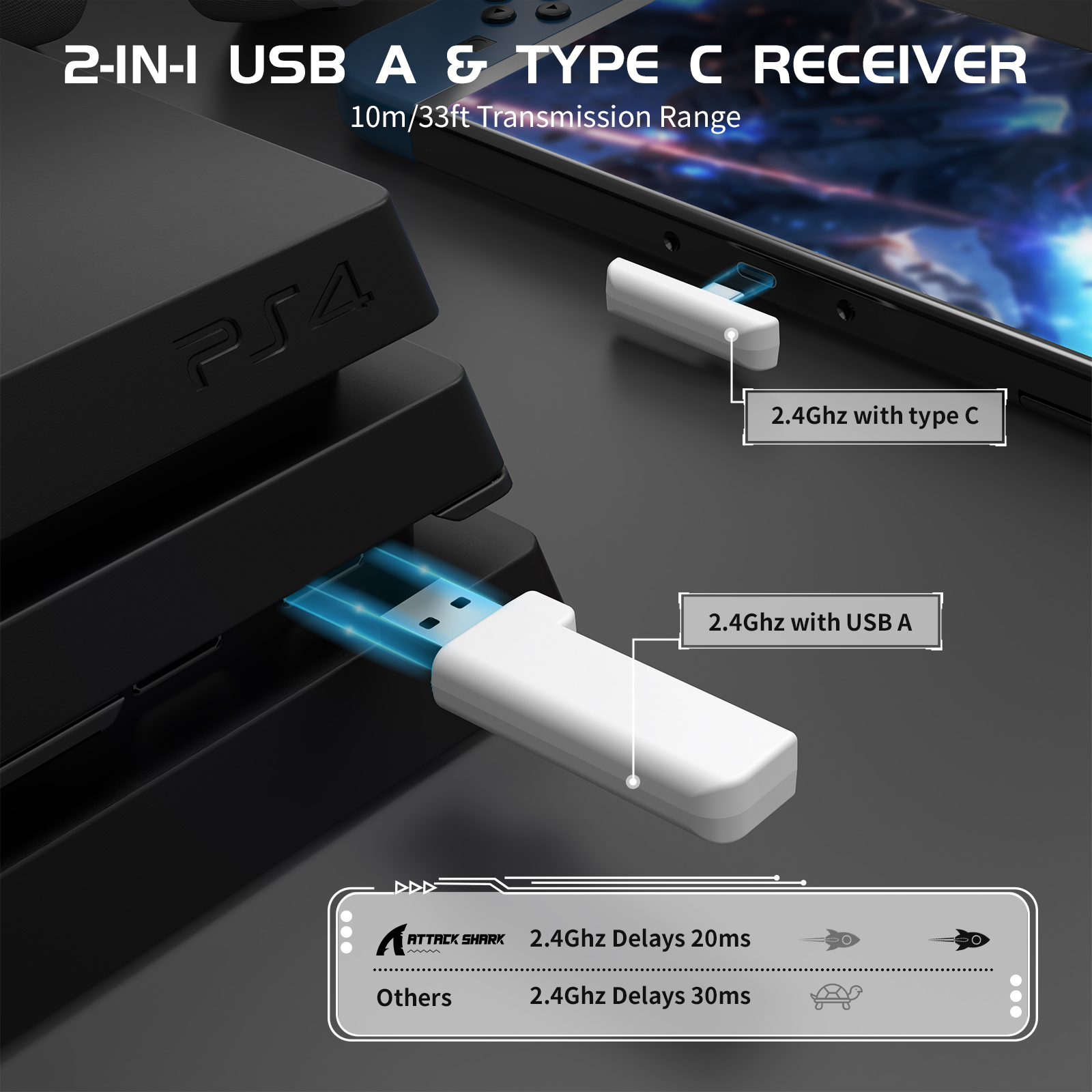 ATTACK SHARK L80 Ultra-Light T - Bluetooth Headset On Ear incelemesi ve fiyatı
