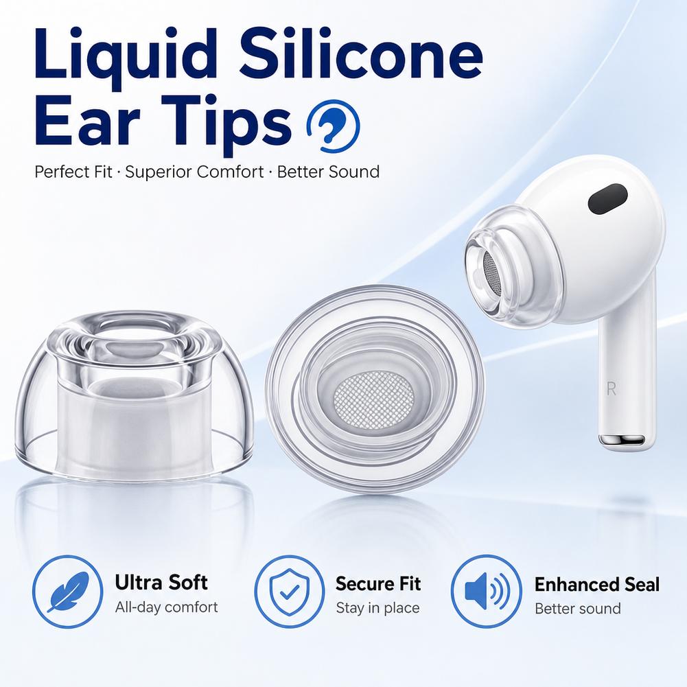 Silicone Ear Tips for AirPods  - Silicone Ear Tip Replacement incelemesi ve fiyatı