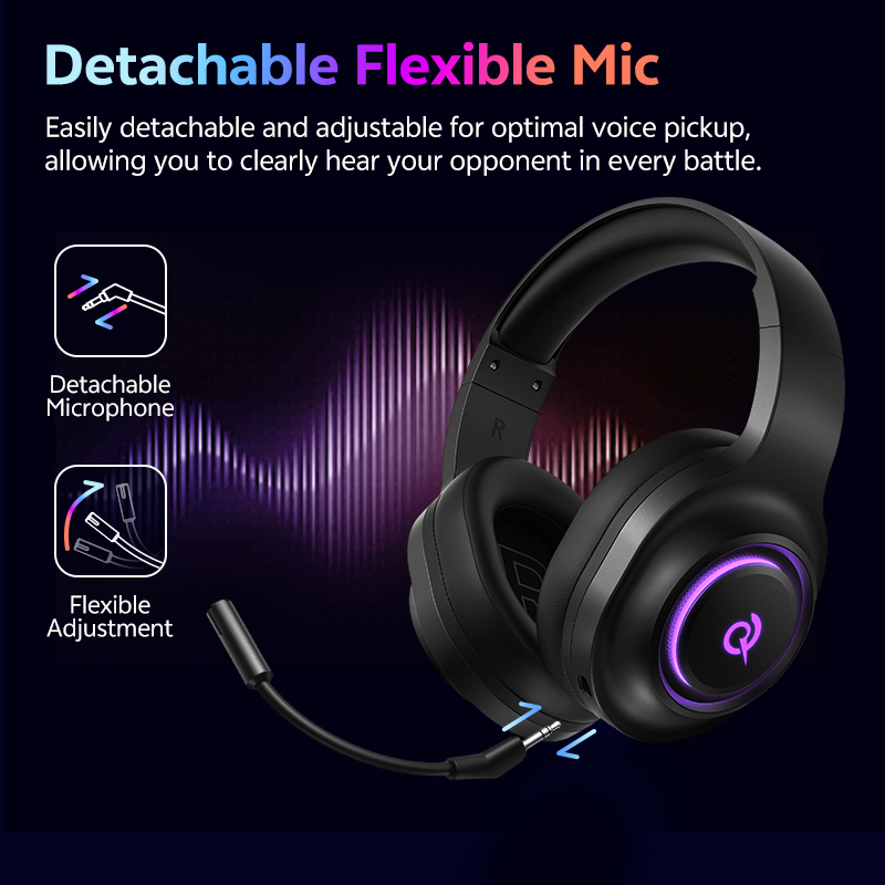 QCY Heroad V200 BH25H4GMA Gami - Gaming Headset Rgb incelemesi ve fiyatı