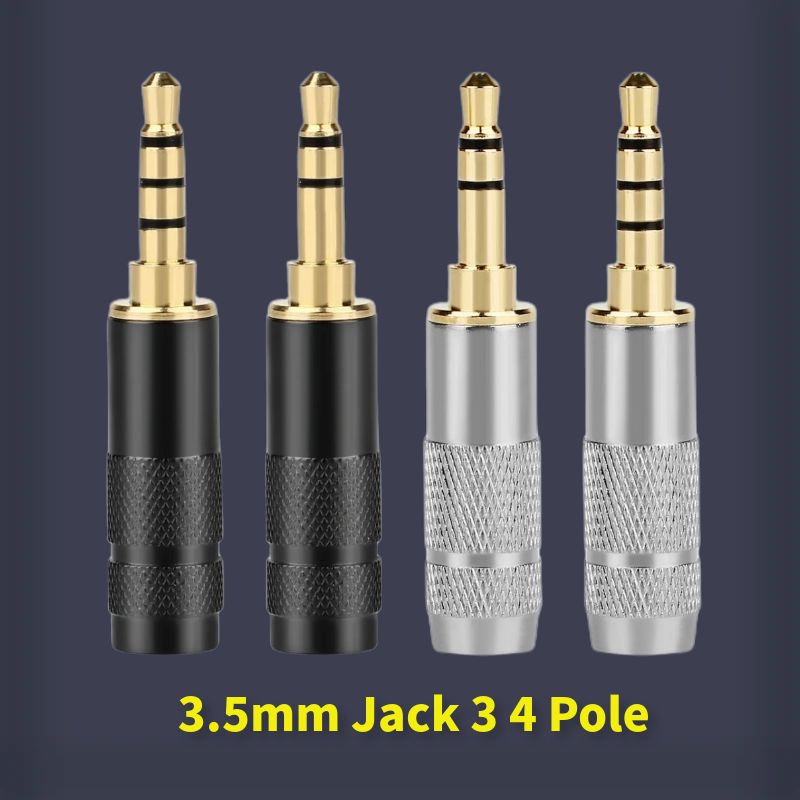 DIY 3.5mm Jacks Audio Plug 3 4 - Cable Extension 3.5 incelemesi ve fiyatı