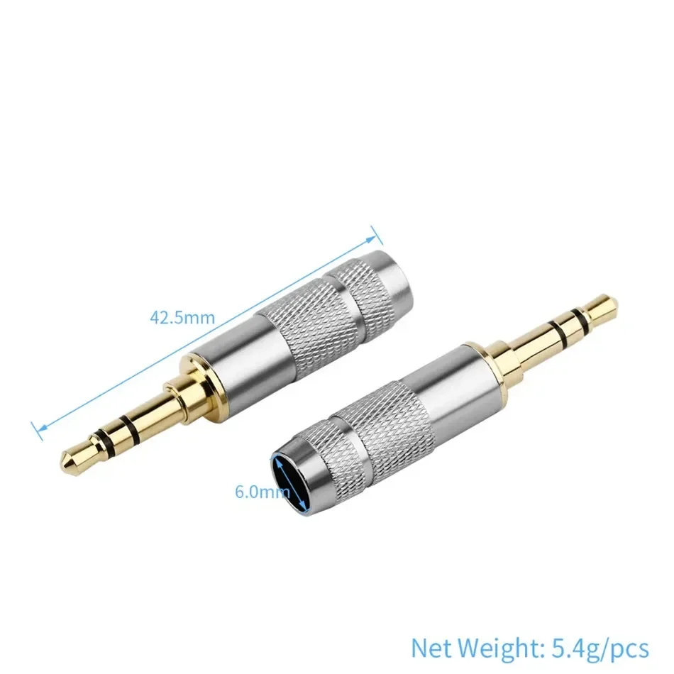 DIY 3.5mm Jacks Audio Plug 3 4 - Cable Extension 3.5 incelemesi ve fiyatı