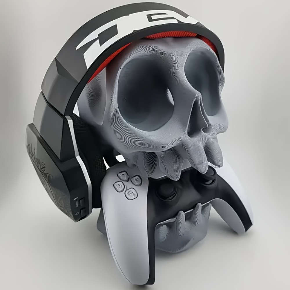 Skull Shaped Controller Stand  - Headphone Stand Desk incelemesi ve fiyatı