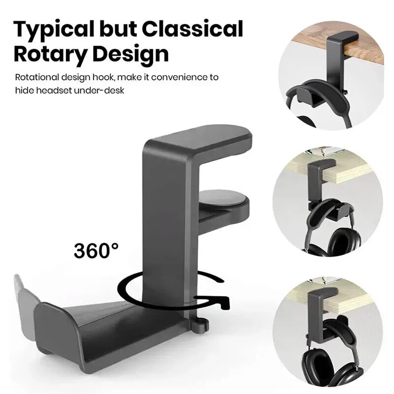 Universal Desktop 360° Rotatin - Headphone Stand Desk incelemesi ve fiyatı