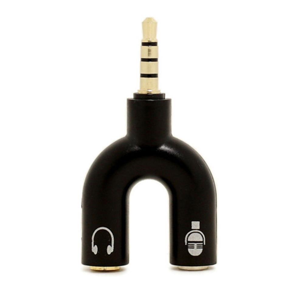 1PC Dual 3.5MM U Type Adapter  - Earphone Splitter Jack incelemesi ve fiyatı