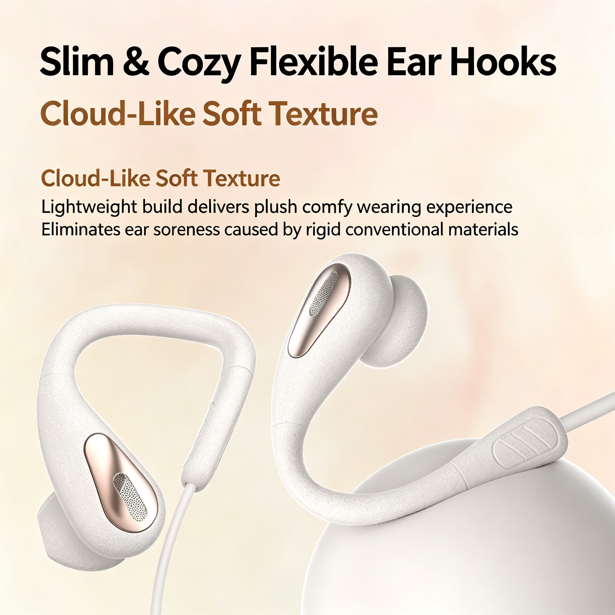 3.5mm&Type-C Ear-Hook Wired Sp - Sports Earphone Hook incelemesi ve fiyatı