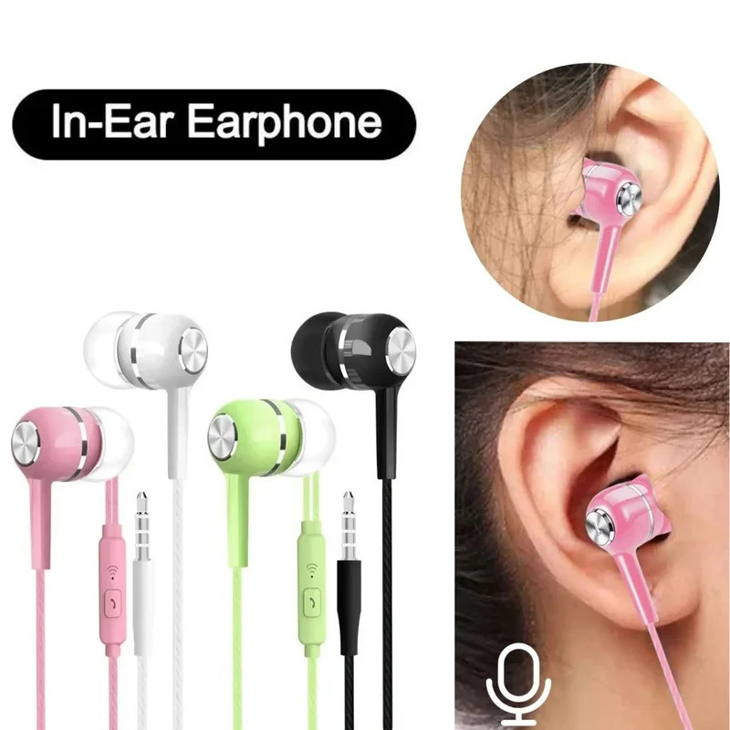 1/2/3/4Pcs 3.5mm Wired Earphon - Wired Earphone Mic incelemesi ve fiyatı