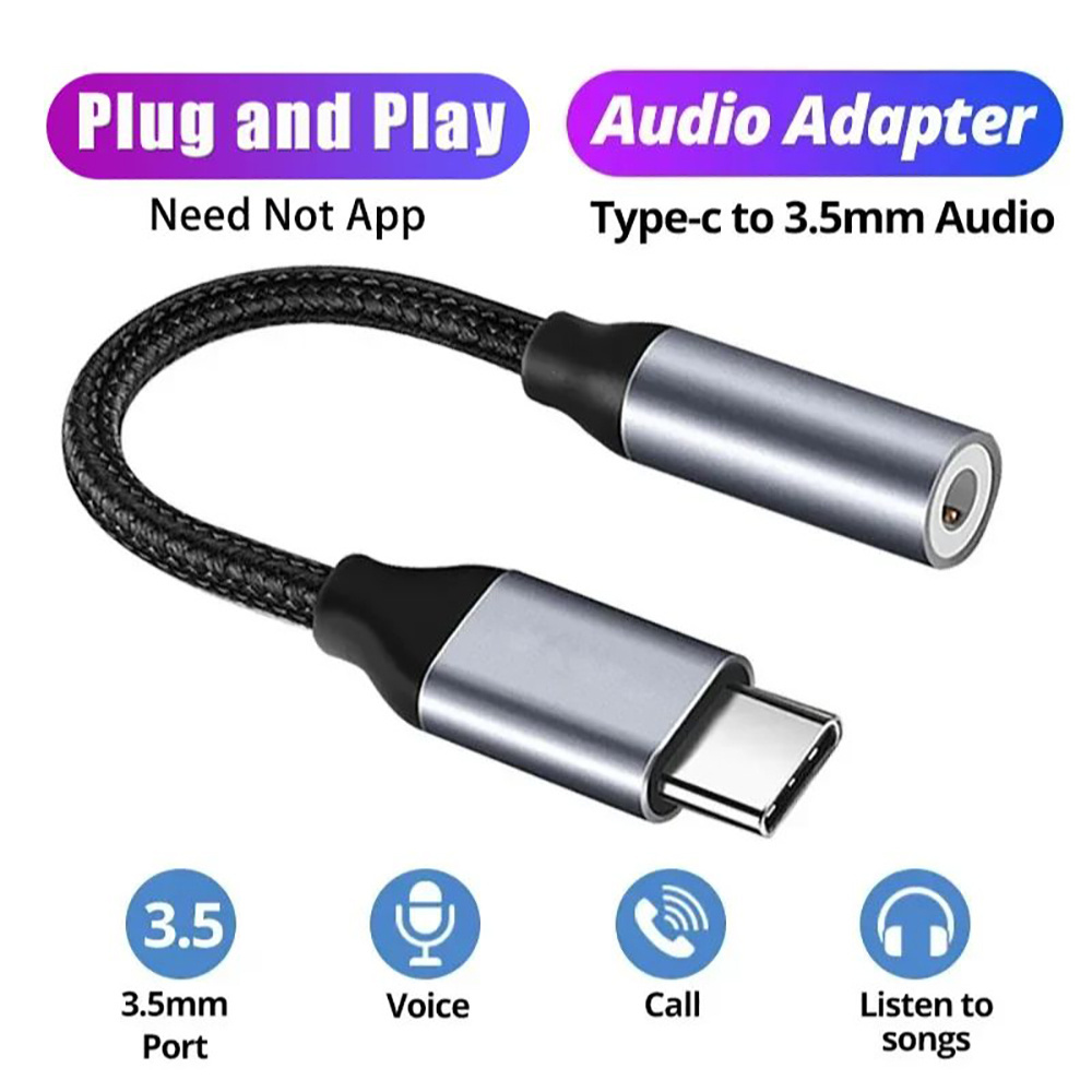 USB Type C To 3.5mm Audio Adap - Audiophile Headphone Wired incelemesi ve fiyatı
