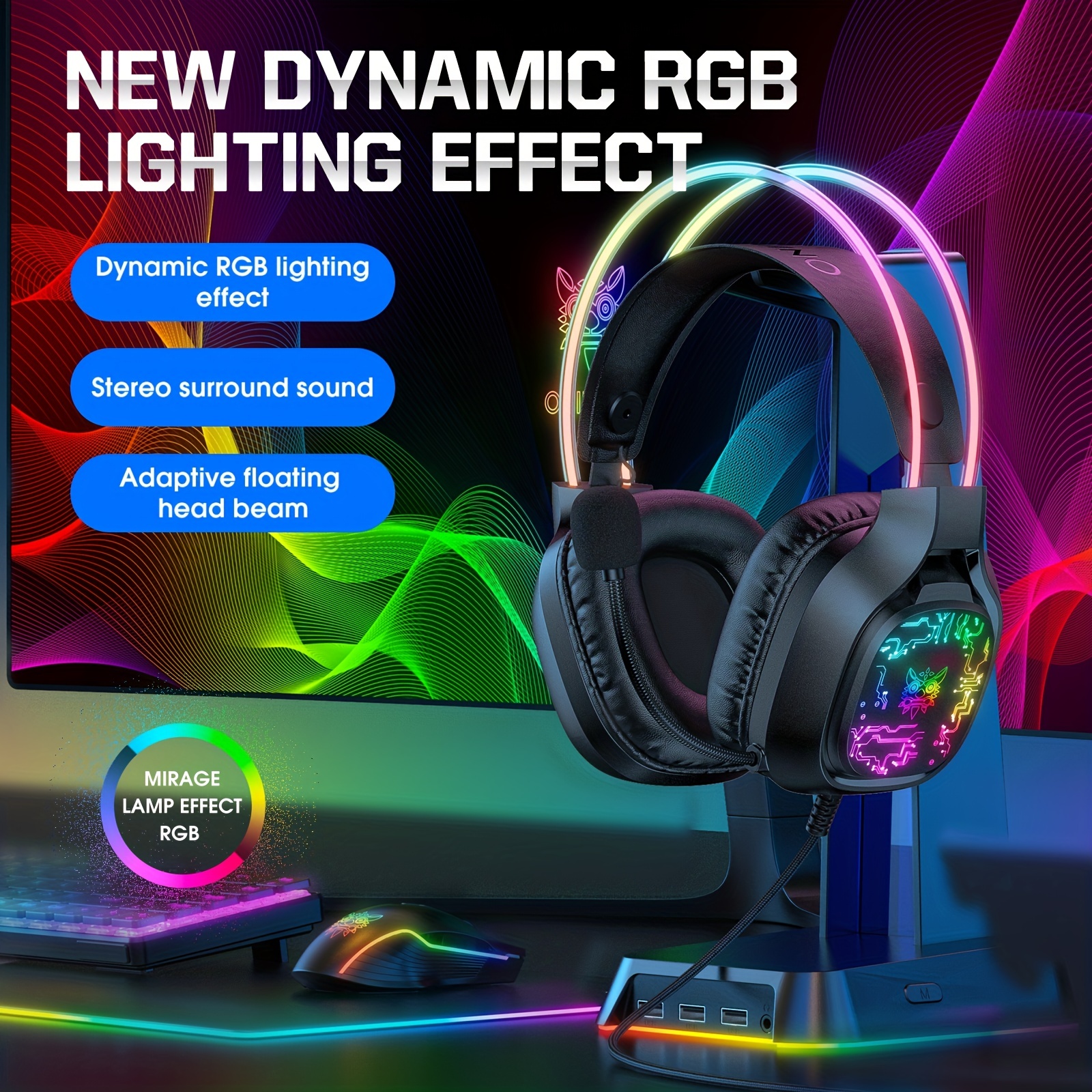ONIKUMA X22 Gaming Headset RGB - Gaming Headset Rgb incelemesi ve fiyatı