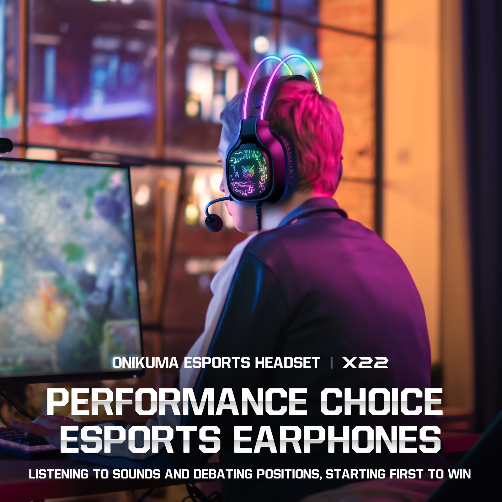 ONIKUMA X22 Gaming Headset RGB - Gaming Headset Rgb incelemesi ve fiyatı