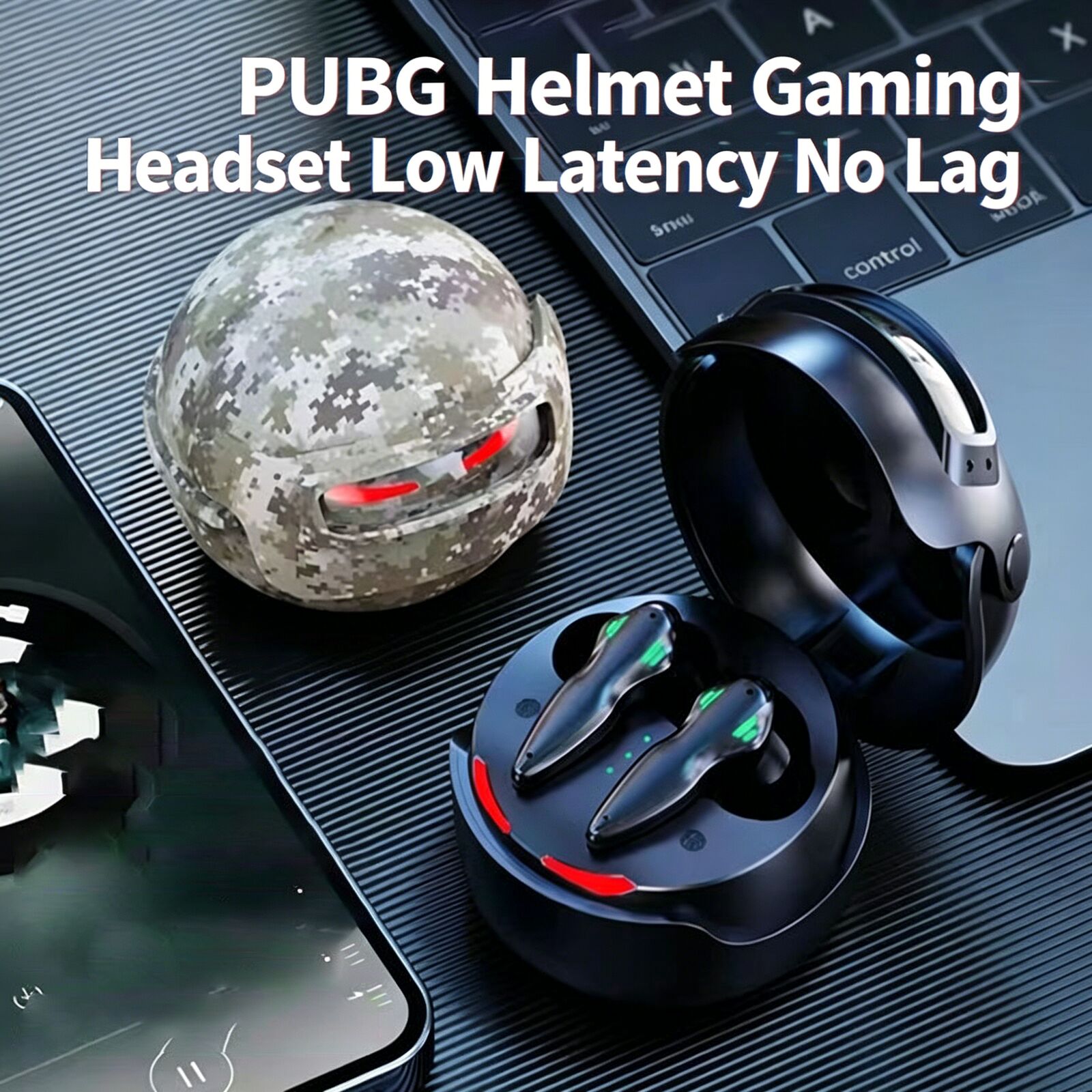 Helmet Style Gaming  Wireless  - Gaming Headset Rgb incelemesi ve fiyatı