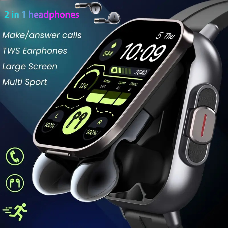 New TWS 2 in 1 Smart Watch wit - Earbuds Charging Case incelemesi ve fiyatı