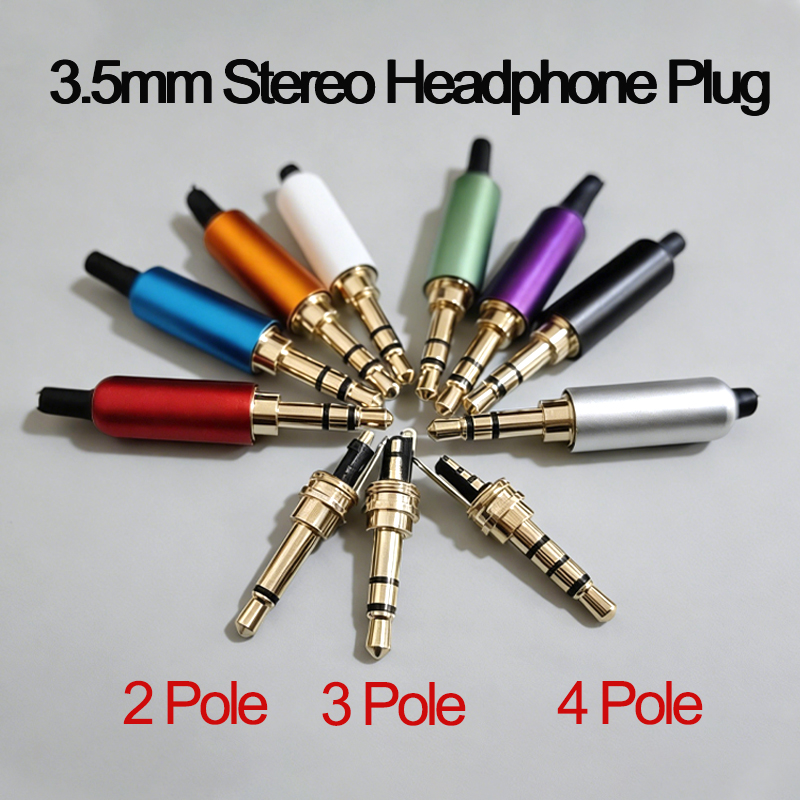 1PC 3.5MM Audio Connector 2/3/ - Audiophile Headphone Wired incelemesi ve fiyatı