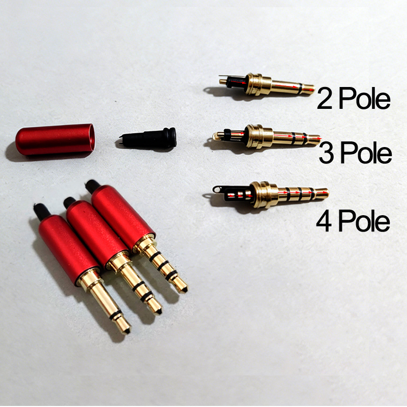 1PC 3.5MM Audio Connector 2/3/ - Audiophile Headphone Wired incelemesi ve fiyatı