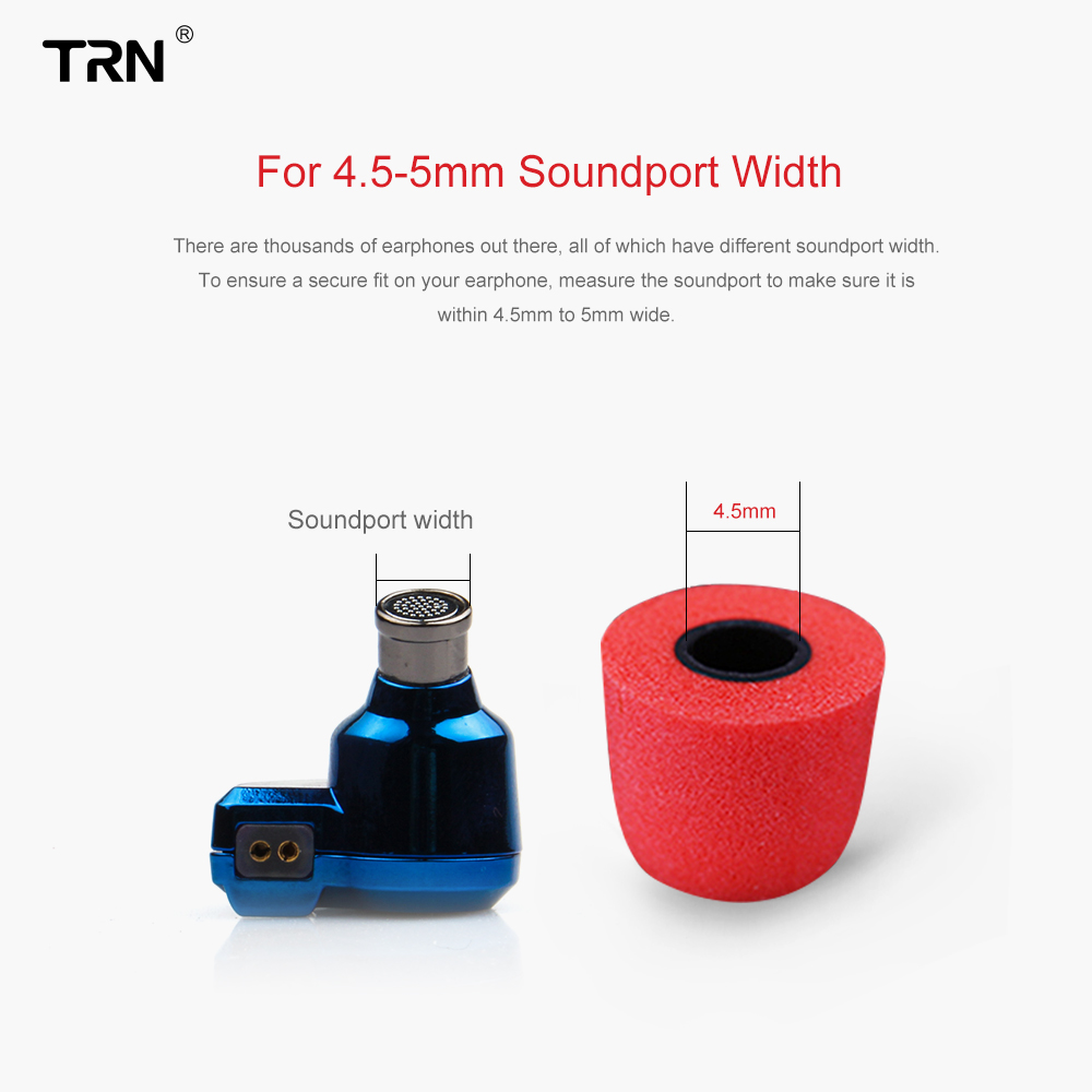 TRN 3Pairs (6pcs) Earphone Mem - Earphone Foam Tip incelemesi ve fiyatı