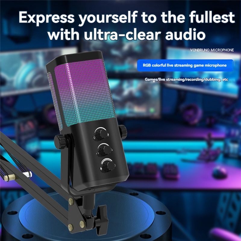 ABZZ-RGB Gaming Microphone USB - Gaming Headset Rgb incelemesi ve fiyatı